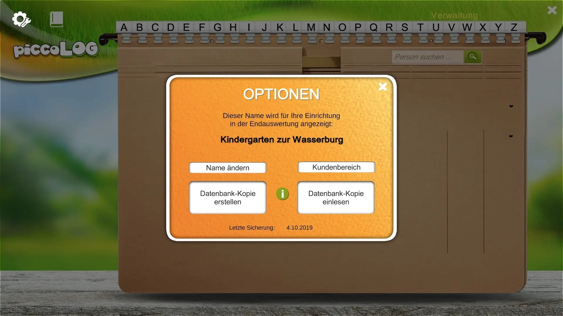 26 Sprachauswahl